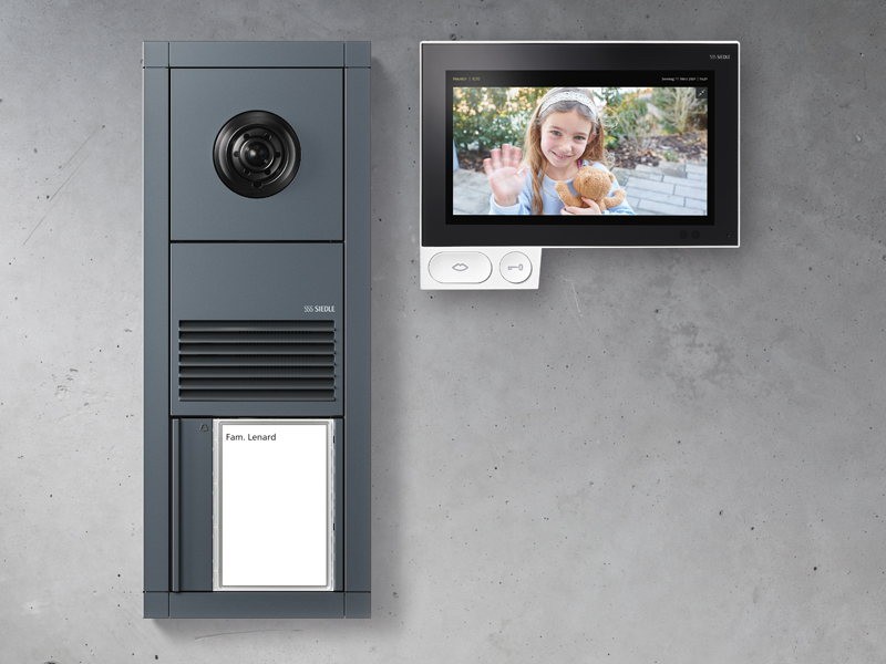 Siedle Video-Türsprechanlage mit Kamera – Würzburg